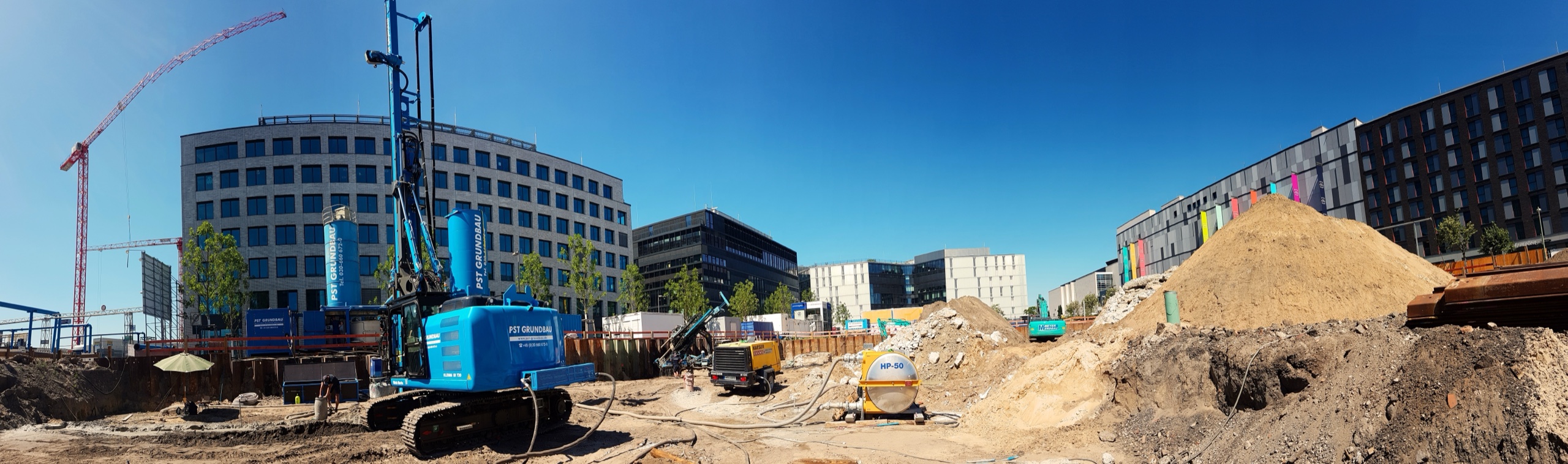 Spezialtiefbau Baugrube Berlin