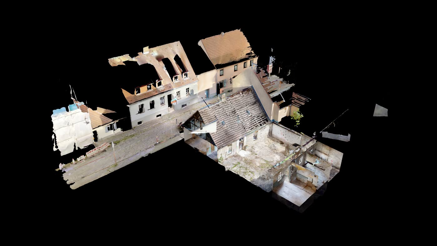 Processed 3D point cloud